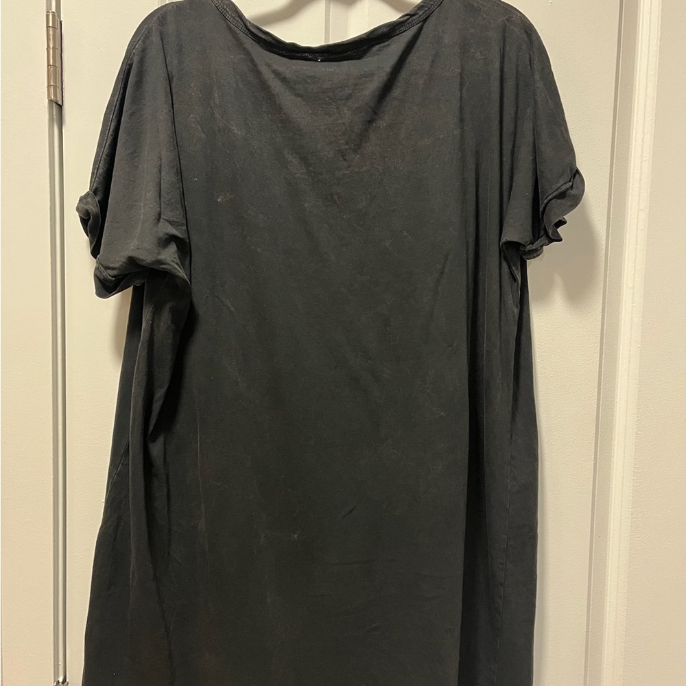 HRT and LUV rock and Roll t shirt dress new - Picture 2 of 2